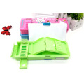 Multi-functional foldable stationery kit pencil case box